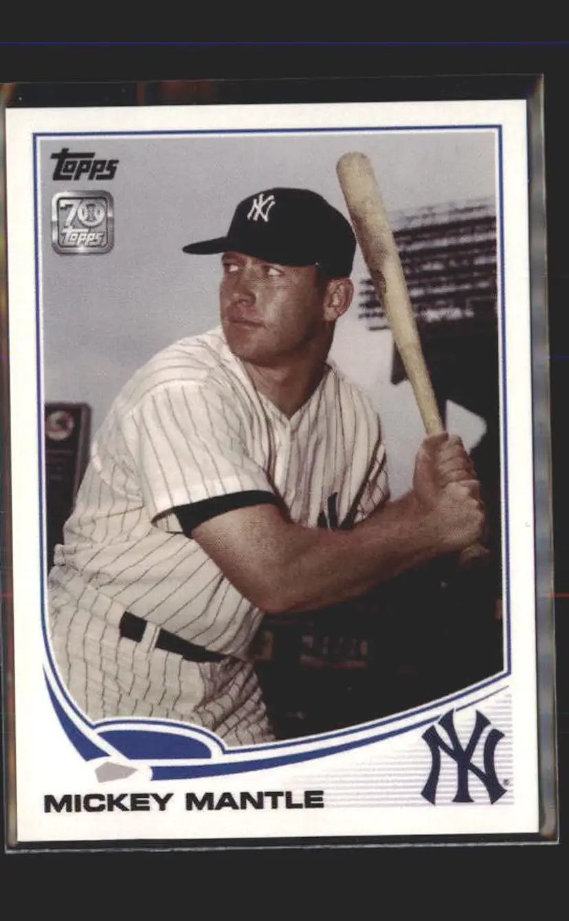 2021 Topps x Mickey Mantle #42 Mickey Mantle - ( 137 ) - New York Yankees