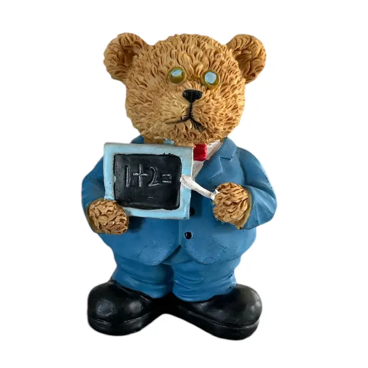 Boyds Bear Teacher Bear Resin Figurine Statue Collectible