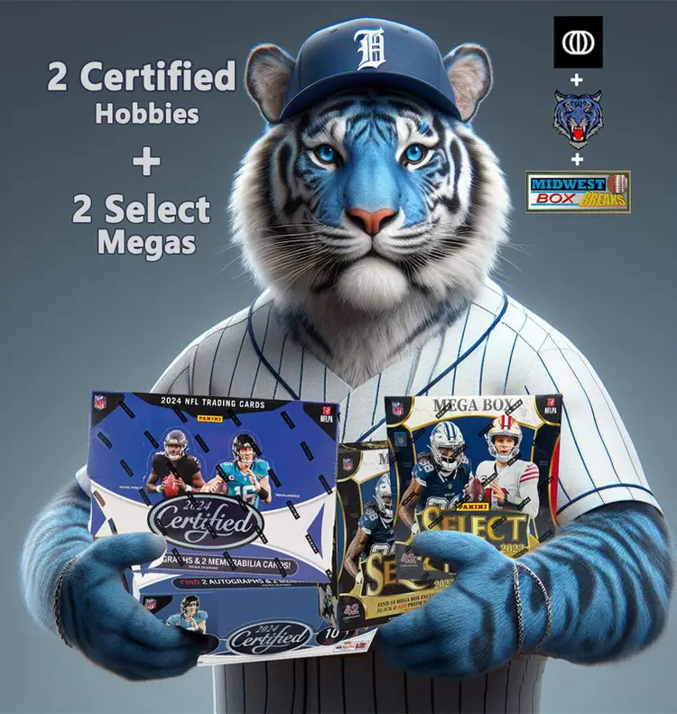 Falcons - (2) 2024 Certified Football Hobby Boxes + (2) 2023 Select Football Megas - PYT LIVE RIP! BK0002