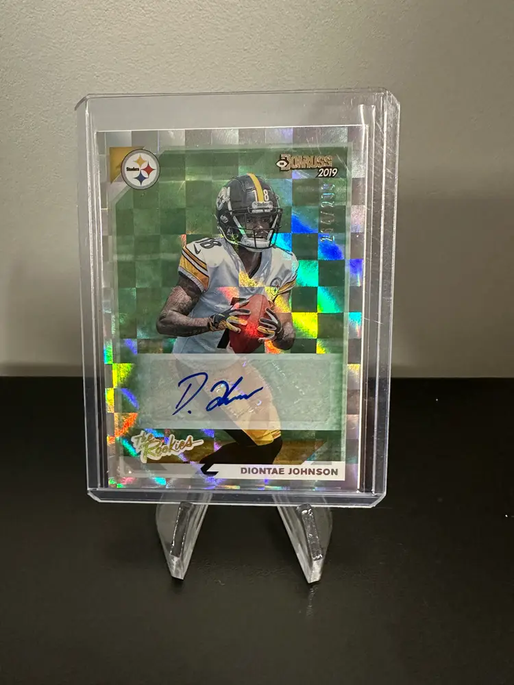 Diontae Johnson The Rookies Auto /299 Pittsburgh Steelers