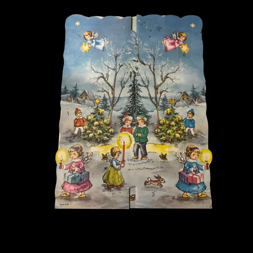 Vintage Advent Calendar