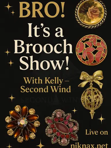 Bro! It’s a Brooch Show! Beautiful Vintage Brooches!