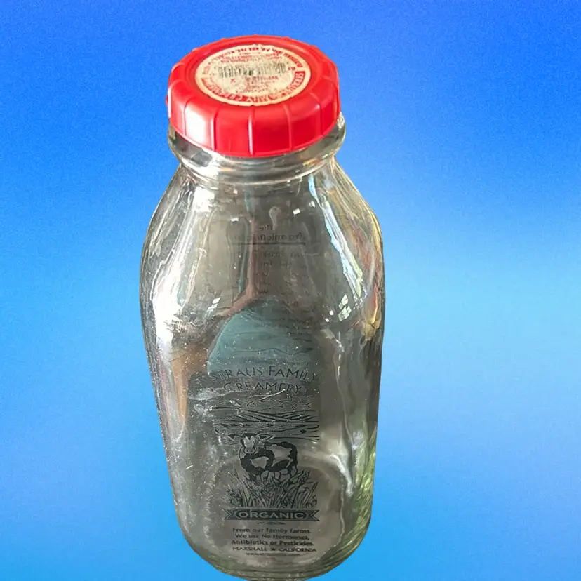 Glass Milk Bottle