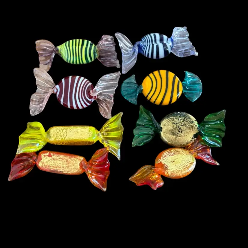 Art Glass Candy Lot