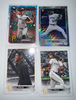 Pittsburgh Pirates 4 Card Lot