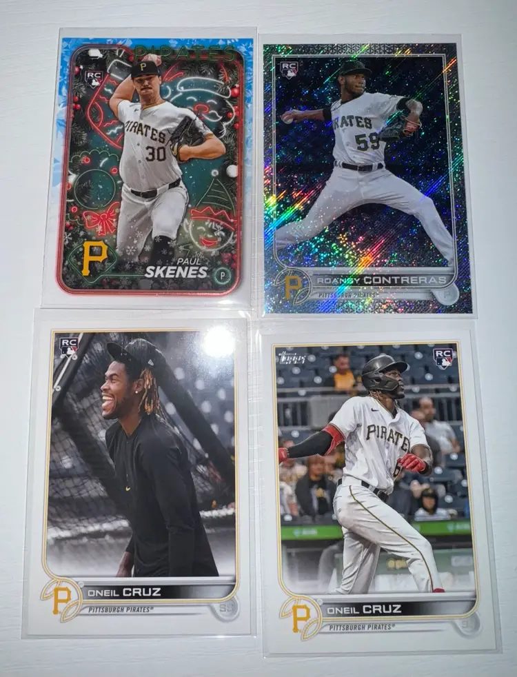Pittsburgh Pirates 4 Card Lot