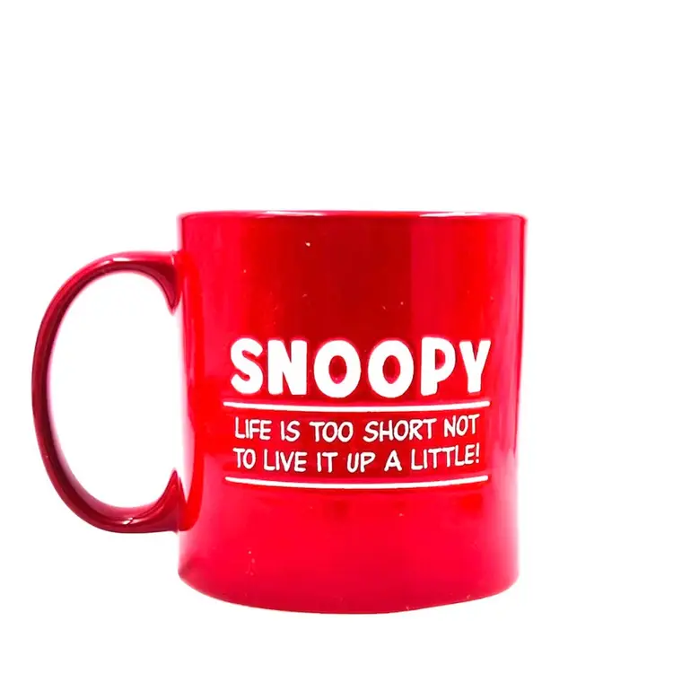 #08 OVERSIZED SNOOPY COFFEE MUG (c)Peanuts Worldwide