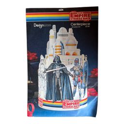 09. VINTAGE 14" 1980 EMPIRE STRIKES BACK STAR WARS PARTY CENTERPIECE NEW IN PACKAGE