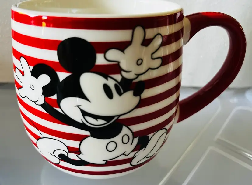 Striped Mickey Mouse Mug