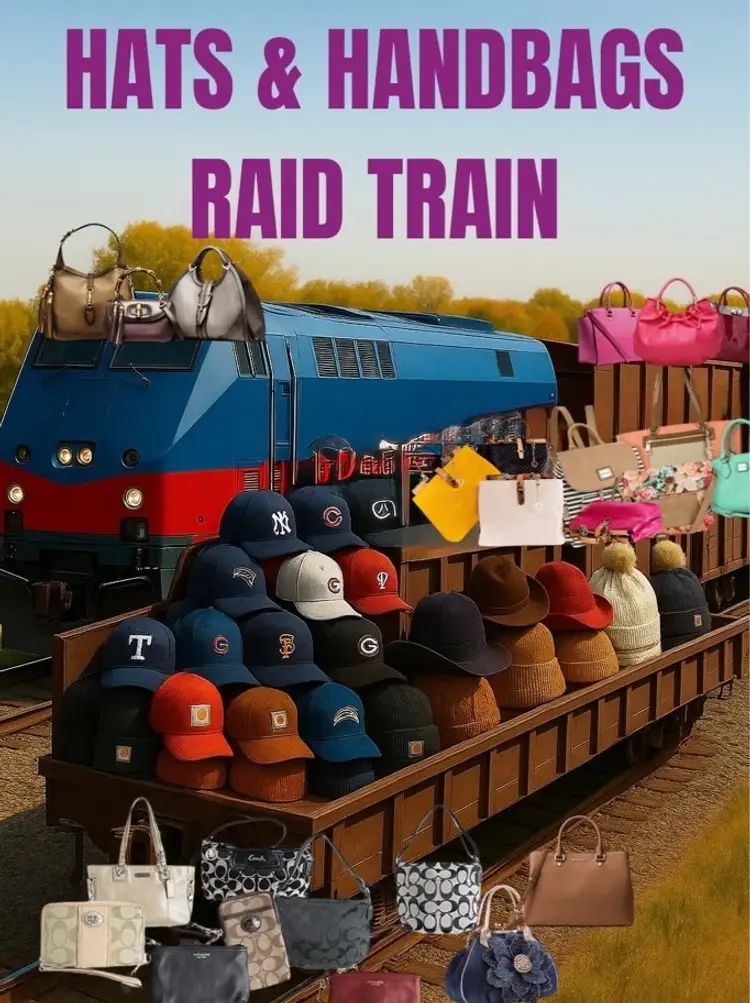 Hats/Handbags Pics Posted - Progressive Shipping Still On