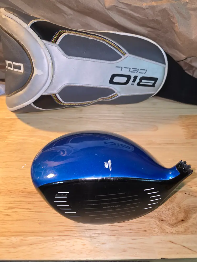 Cobra blue Bio Cell Driver Head and Headcover