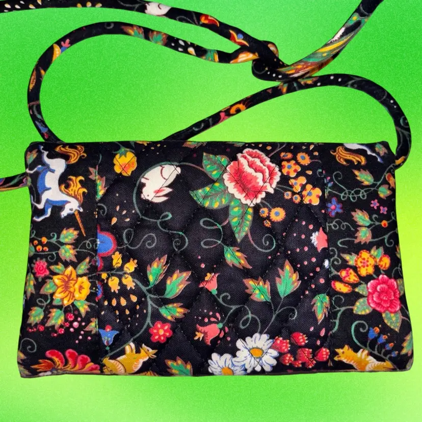 Vera Bradley Quilted Wallet/Crossbody