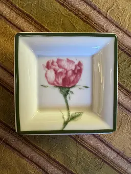 Villeroy & Bock Floral Tray 3” Trinket Dish