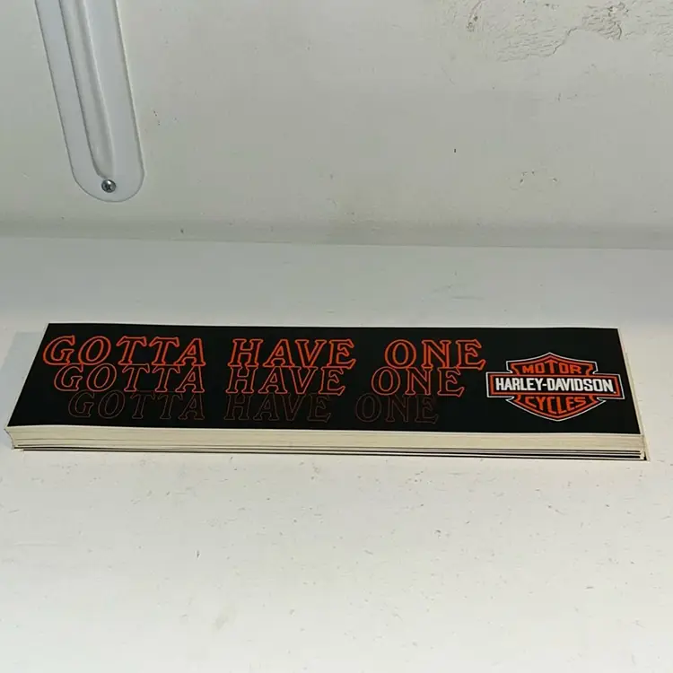 Lot of 40 motorcycles Harley-Davidson, bumper stickers, gotta have one gotta have one gotta have one