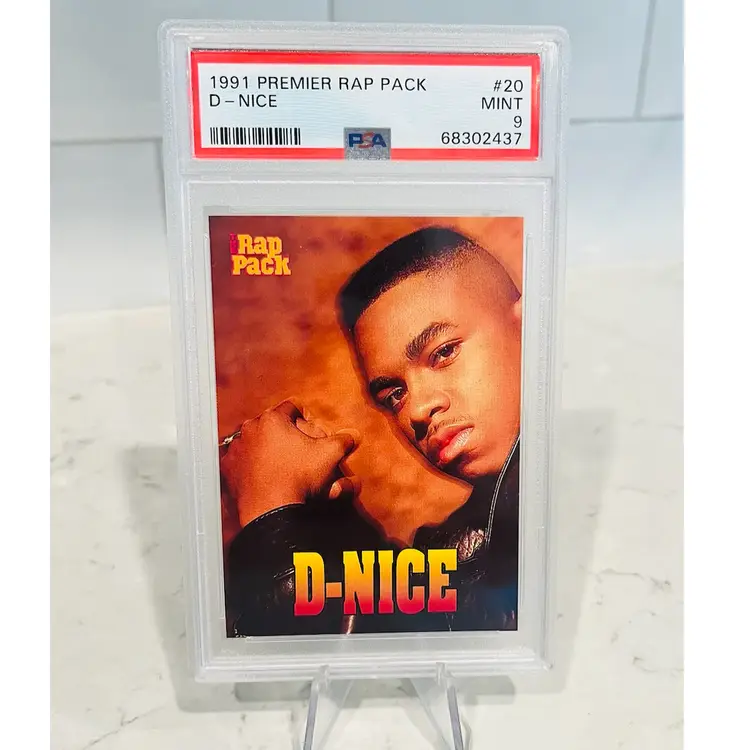 1991 Premier Rap Pack #20 D-Nice PSA 9