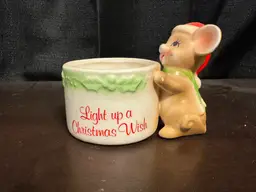 Vintage Christmas Candle/Tea light Decoration