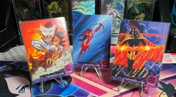 1994 Fleet Ultra Marvel 3 Card lot Featuring Wildside, Moonstar, And Reignfire
