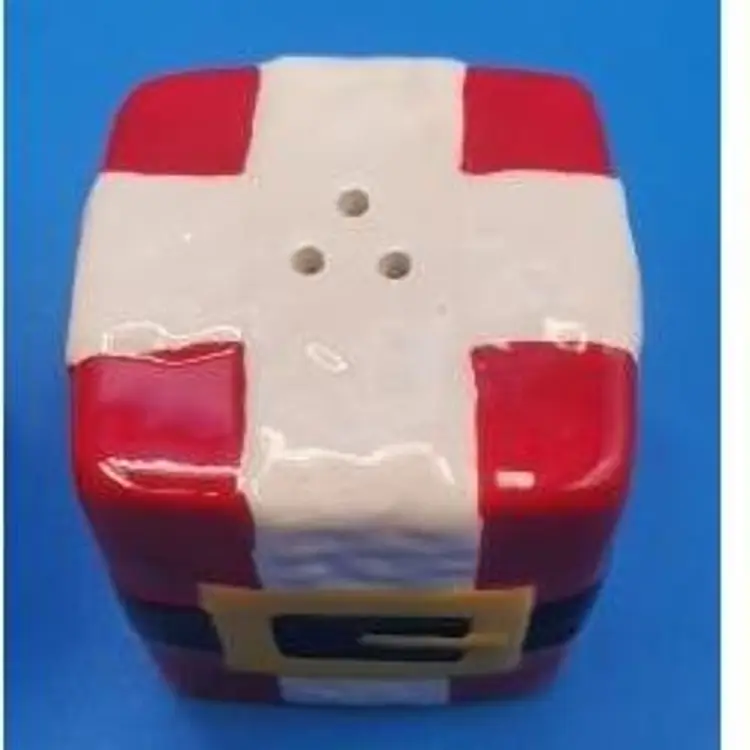 Santa Belt Salt & Pepper Shakers