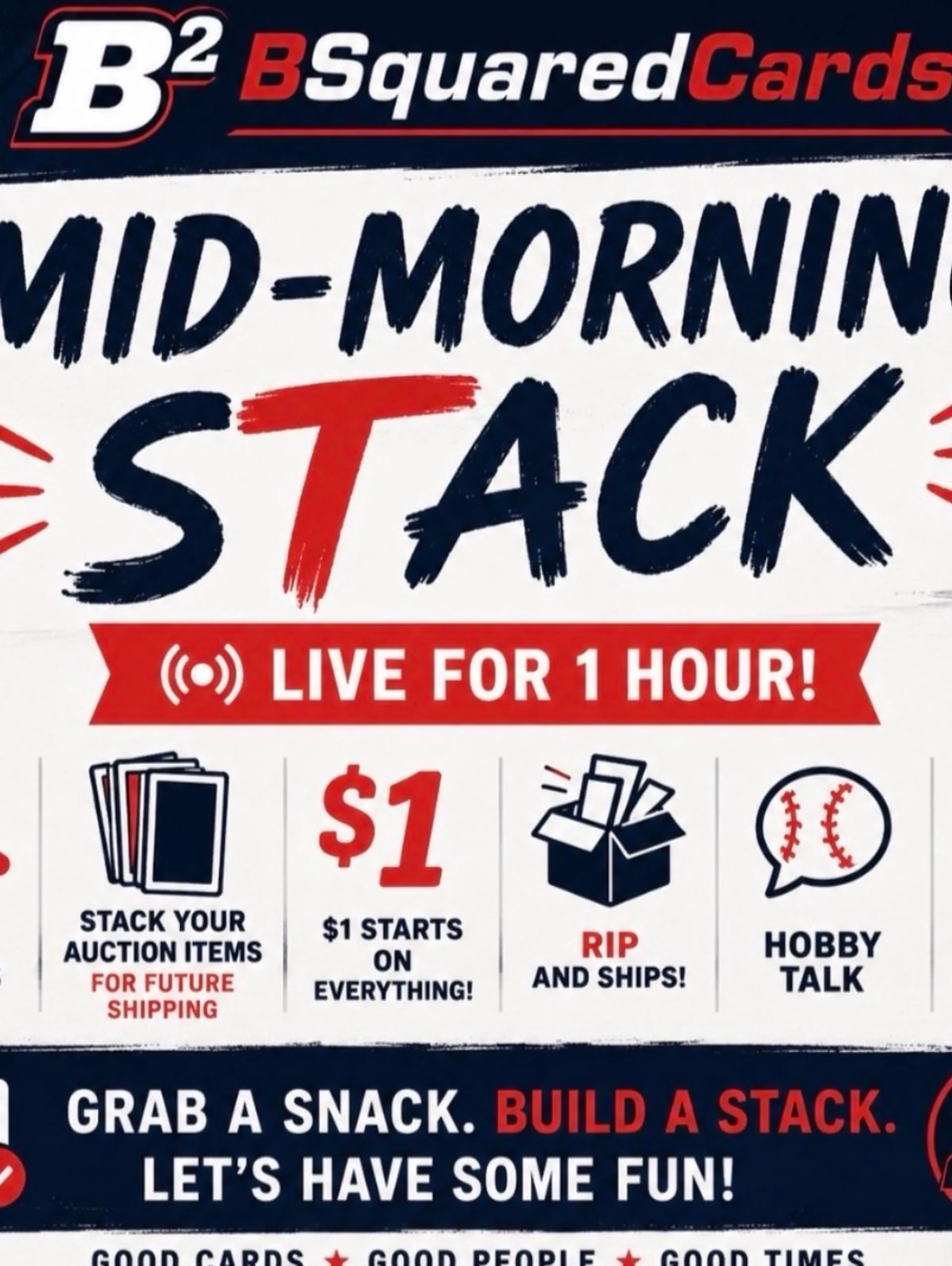 Time For A Mid Morning Stack!