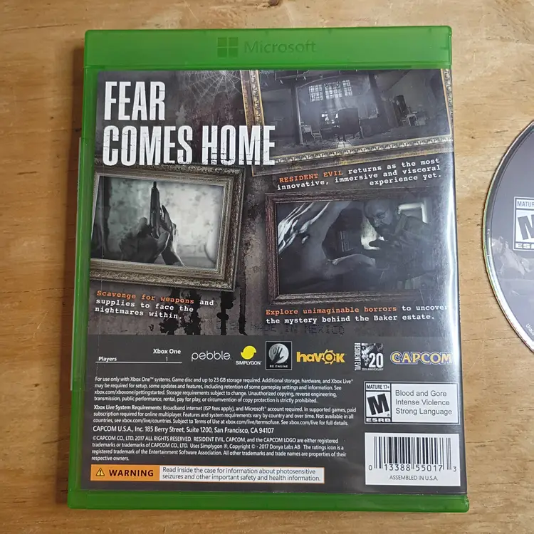 Resident Evil: Biohazard Xbox One