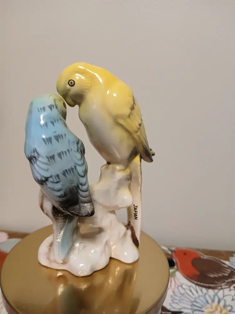 Parakeet Figurine