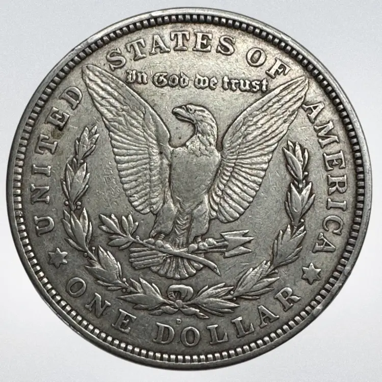 1921-D Morgan Silver Dollar 90% Silver Excellent Denver Mint