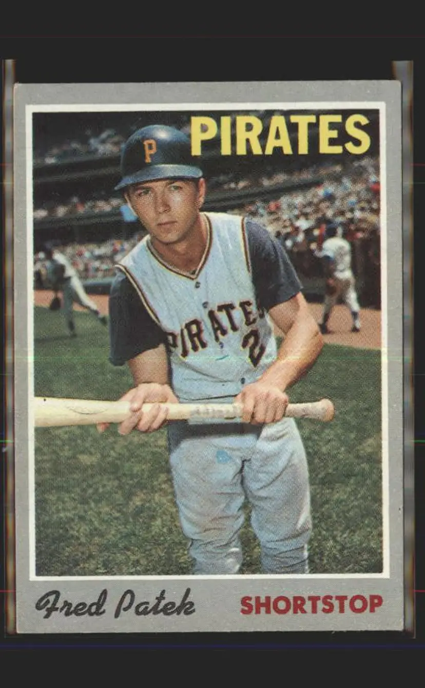 Fred Patek 1970 Topps #94 - () - Pittsburgh Pirates