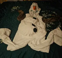 Disney Store Frozen OLAF Snowman Deluxe Plush Costume Size 7/8 (up to 128cm)