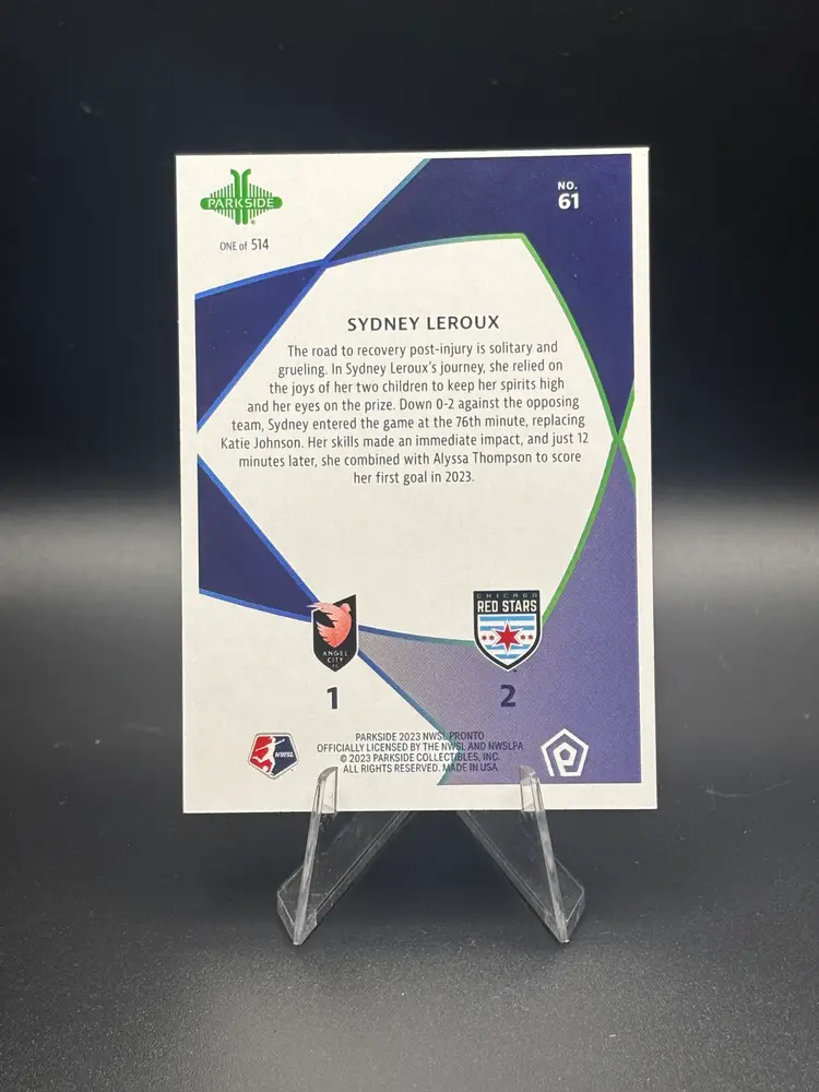 Sydney Leroux 2023 Parkside Pronto-61 Angel City FC