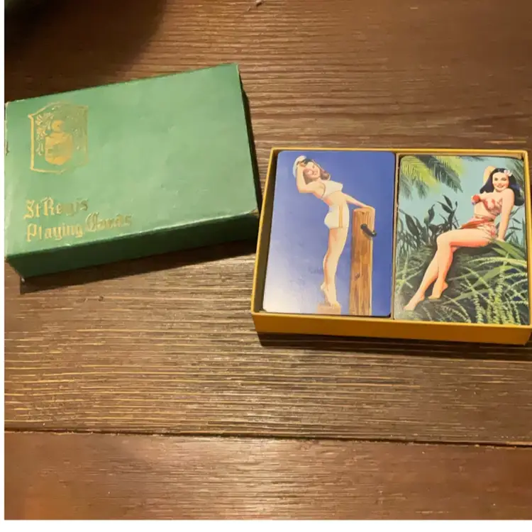 Rare Arrco Collectible 1943 Playing Cards 2 Full Decks