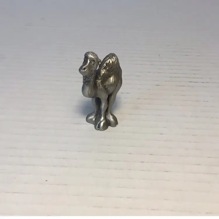 Vintage Pewter Camels