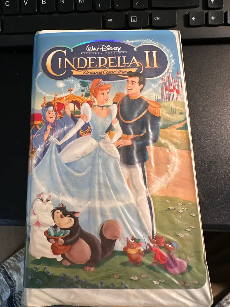 Vintage Disney's Cinderella II: Dreams Come True VHS - 2002 Animated Classic