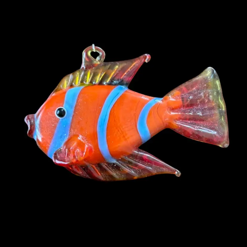 Glass Fish Pendant