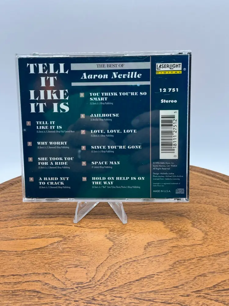 Aaron Neville - Tell It Like It Is - CD - Laserlight Digital - EX/EX