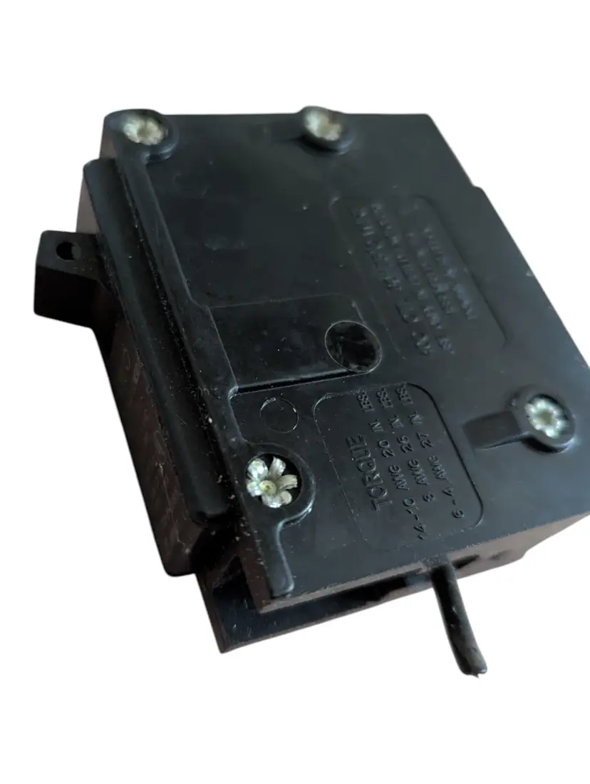 Challenger 20 Amp Circuit Breaker On Off Snap In Type C120 Black 120/240 VAC Electrical