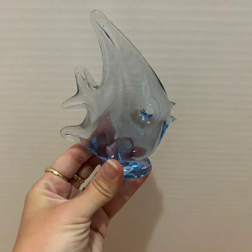 Blue Fish Paper Weight