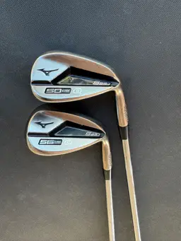 Mizuno S23 Wedge Set 50° & 56° KBS Hi-Rev 2.0 115g RH 35.75”/35.5” Swing Science Right Handed