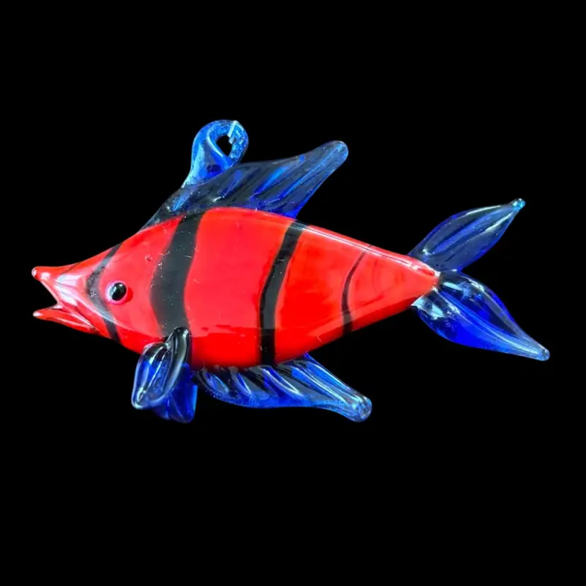 Glass Fish Pendant