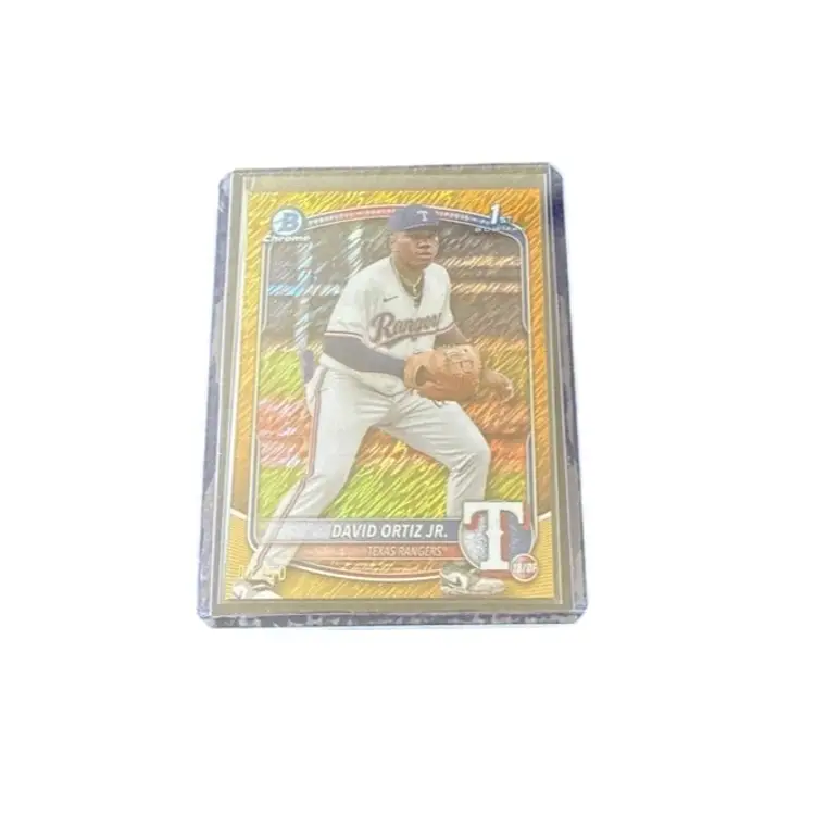 2025 Bowman David Ortiz Jr 1st Bowman Gold Shimmer! Texas Rangers
