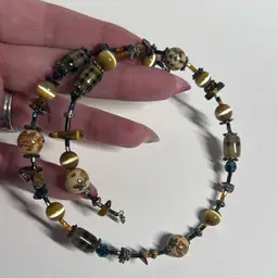 Beaded Choker Necklace