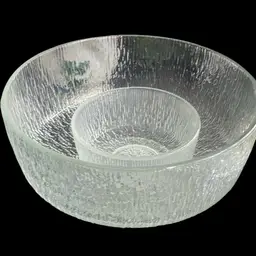 Indiana Glass Crystal Ice Bowl Set