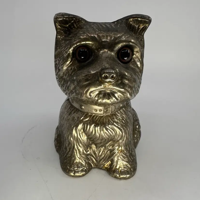 Metal Cat Piggy Bank Made In Hong Kong