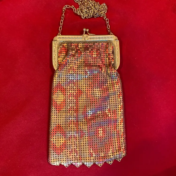 VTG Whiting & Davis Metal Mesh Evening Bag