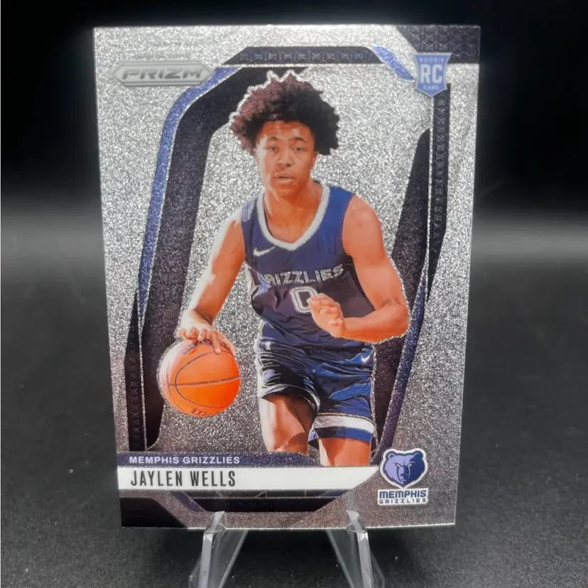 Jaylen Wells Glitter Ssp 2024-25 Prizm Memphis Grizzlies