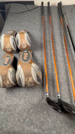 PING G10 Wood Set Driver 10.5° 3W 15.5° 5W 18.5° 7W 21.5° HC RH VIDEO