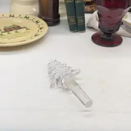 Glass Xmas Tree Stopper