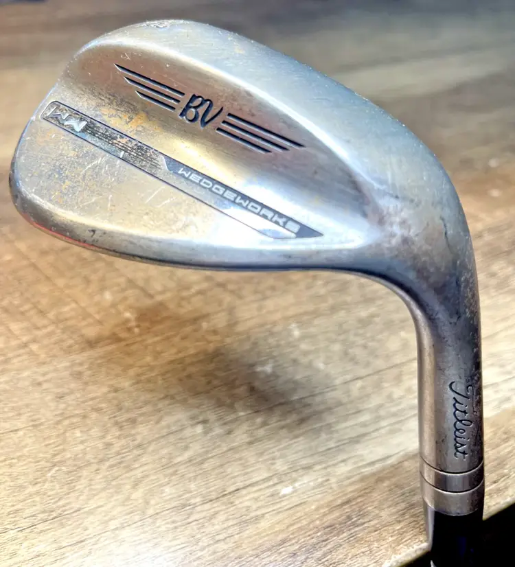 Titleist Vokey Wedgeworks Wedge 58° K Grind Steelfiber i125 Stiff MidSize Grip