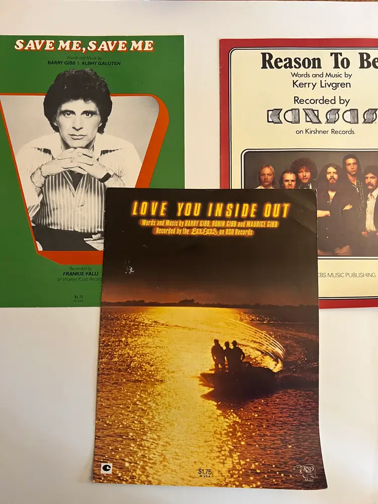 Vintage Sheet Music Collection. 25+ Pieces. 1970s