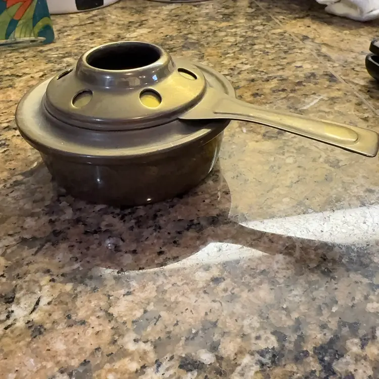 Mid-Century Brass Fondue Burner