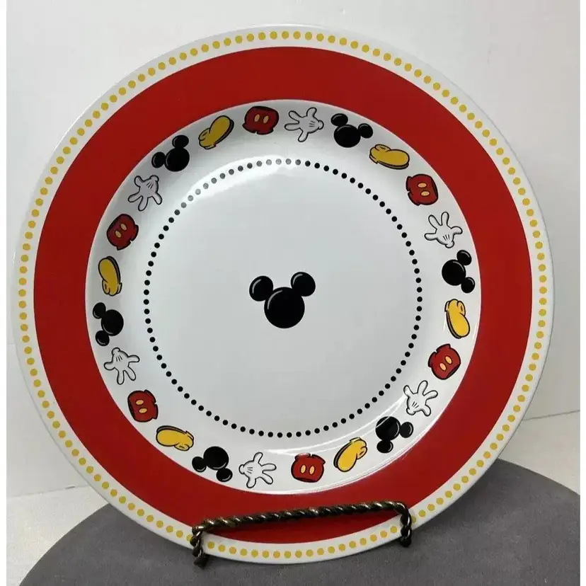 Authentic Disney Theme Park Deconstructed Mickey Mouse Large 13" Serving Bowl